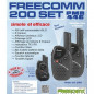 TXMS200 - KIT 2 TALKIES WALKIES STABO SET FREECOMM 200 PRESIDENT ELECTRONICS - FREECOMM200