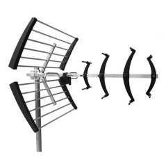 ALCAD Antenne UHF , canaux 21 à 48, 22 éléments, G  15dBi  ALCAD - NEO047