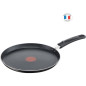 TEFAL B5541002 Easy Cook + Clean Poele a crepe 25 cm, Antiadhesive, Thermo-Signal, Tous feux sauf induction, Fabrique en France