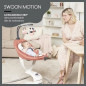 Babymoov Balancelle bebe electrique Swoon Motion, Assise a 360?, Terracotta