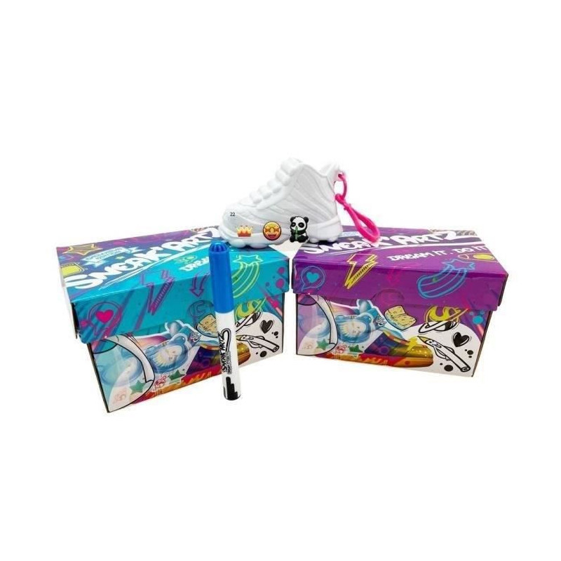 SNEAKARTZ BUNDLE OF 2 BOXES Serie 2 - VIOLETTE AND BLEUE