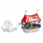 FERPLAST Cage Circus Fun 49,5x34x42,5 cm - Rouge - Pour hamster