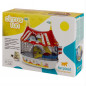 FERPLAST Cage Circus Fun 49,5x34x42,5 cm - Rouge - Pour hamster