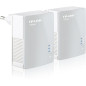 TP-Link TL-PA4010 KIT kit de 2 CPL 500 Mbps avec 1 Port Ethernet - Solution ideale pour profiter du service Multi-TV a la maison
