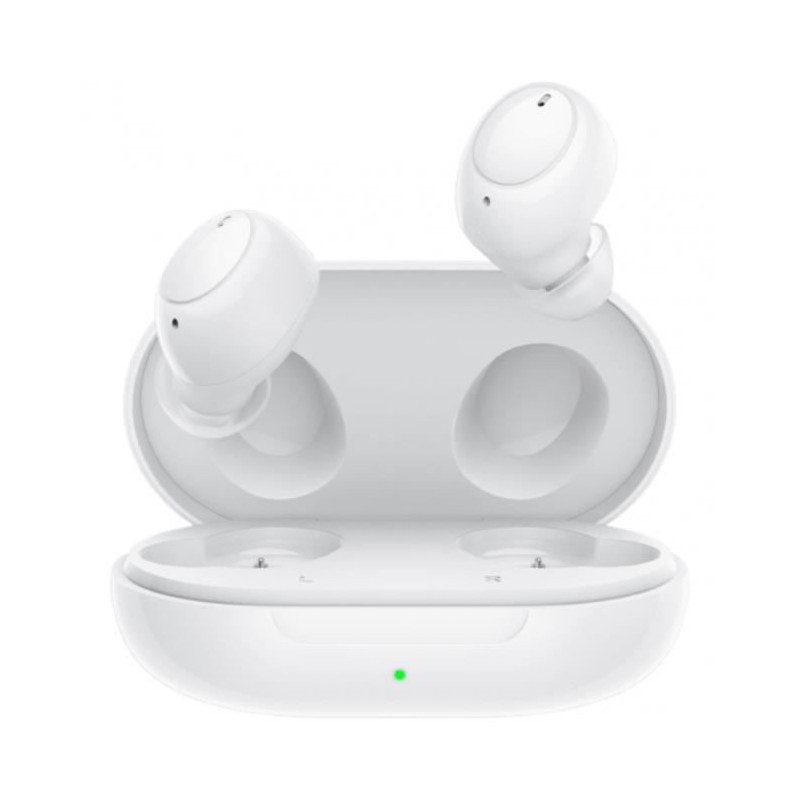 OPPO Enco Buds - Ecouteurs Bluetooth Sans Fil - Protection IP54 - Autonomie 24h avec boitier - Bluetooth 5.2 - Blanc