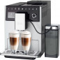 Machine a cafe avec broyeur MELITTA CI Touch F630-101 - Reservoir amovible 1,8L - 2 reservoirs a grains - Ecran tactile - Argent