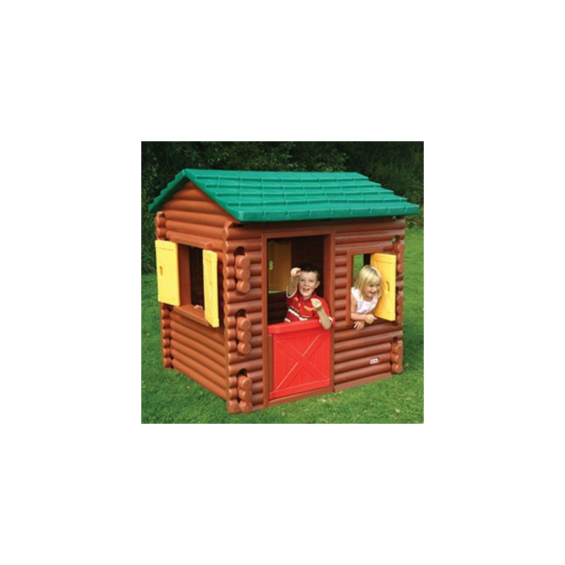 LITTLE TIKES  - Grande maison de jardin et accessoires de jeux - Log Cabin