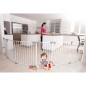 ROYALE CONVERTA 3-IN-1 PARC A BEBE/ BARRIeRE  POUR CHEMINEE /LARGE BARRIeRE F849 - BLANC