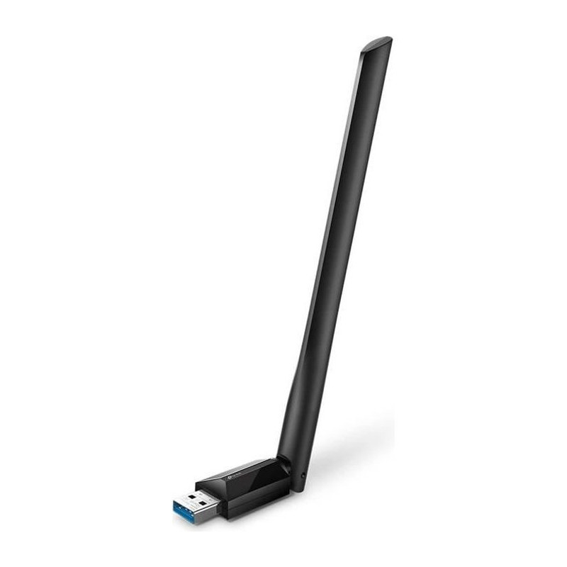 TP-Link Cle WiFi AC1300 Mbps Archer T3U Plus, dongle wifi, wifi usb, cle wifi puissante, antenne a gain eleve 5dBi, garantie 3 a