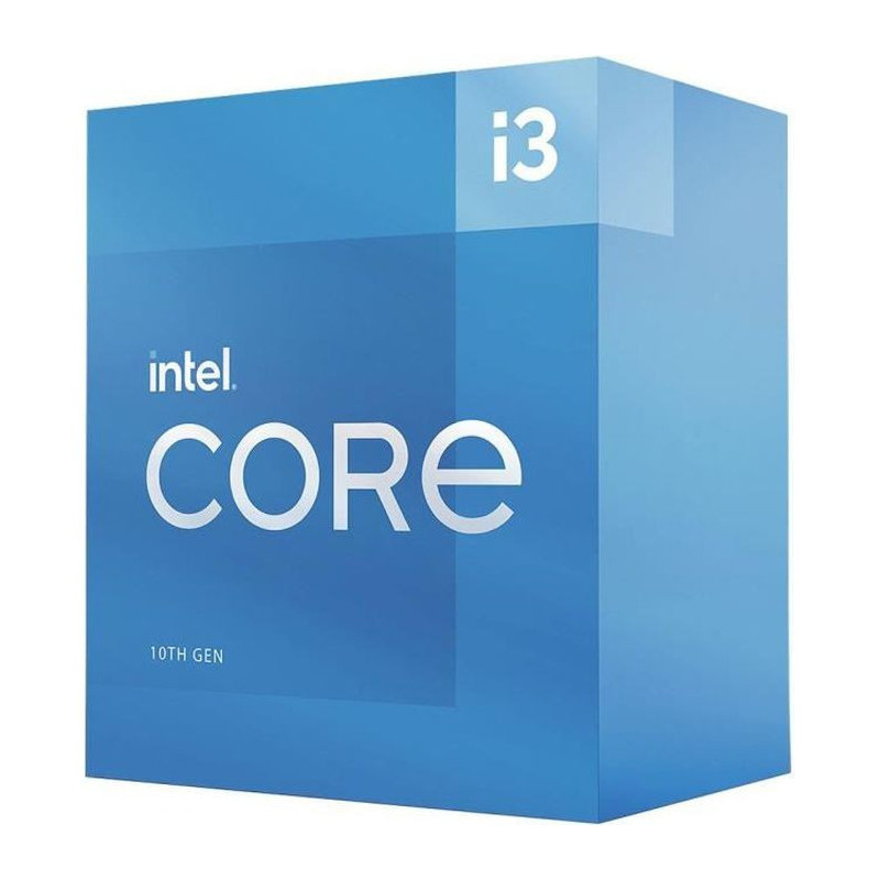 INTEL - Processeur Intel Core i3-10105 - 4 coeurs / 4,4 GHz - Socket 1200 - 65W