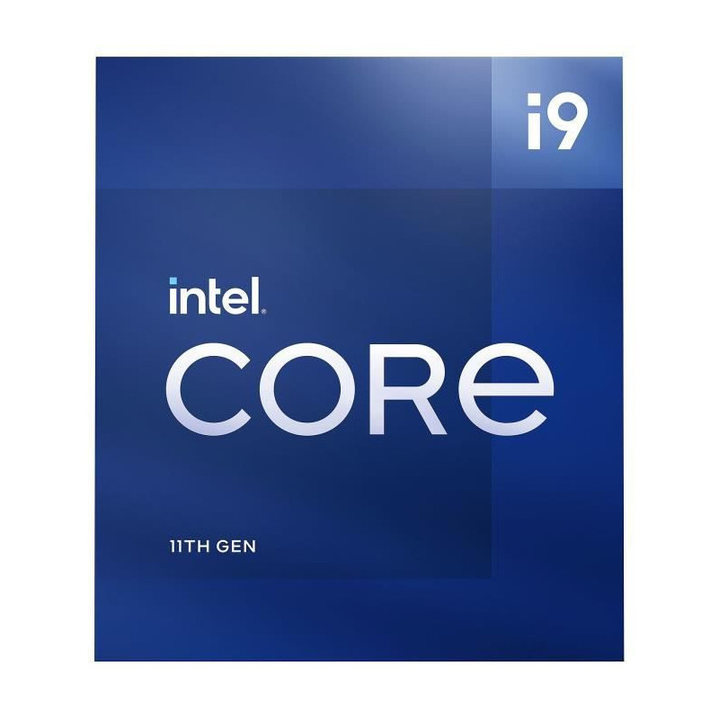 INTEL - Processeur Intel Core i9-11900KF - 8 coeurs / 5,3 GHz - Socket 1200 - 125W