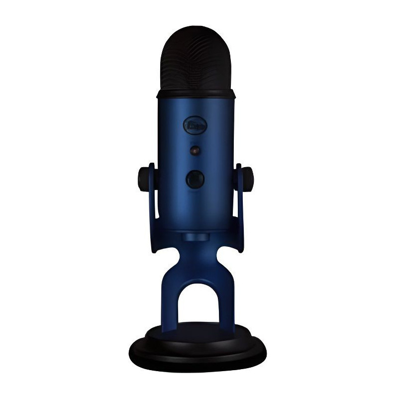 Microphone USB - Blue Yeti - Pour Enregistrement, Streaming, Gaming, Podcast sur PC ou Mac - Bleu