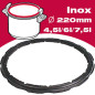 SEB Joint autocuiseur inox 792350 4,5-6-7,5L O22cm noir
