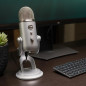 Microphone USB - Blue Yeti - Pour Enregistrement, Streaming, Gaming, Podcast sur PC ou Mac - Argent
