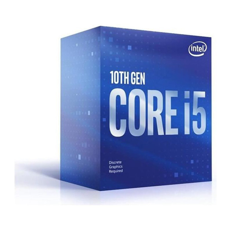 Processeur Intel Core i5-10400F BX8070110400F Socket LGA1200 chipset Intel serie 400 65W