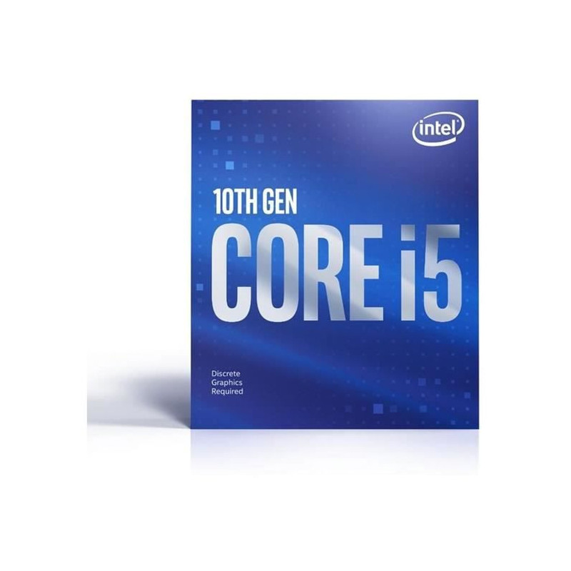 Processeur Intel Core i5-10400F BX8070110400F Socket LGA1200 chipset Intel serie 400 65W