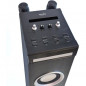 Inovalley HP49CD - Tour de son Bluetooth - Lecteur CD et fonction Karaoke - 100W - Radio FM - Port USB - Entree aux-in - Noir