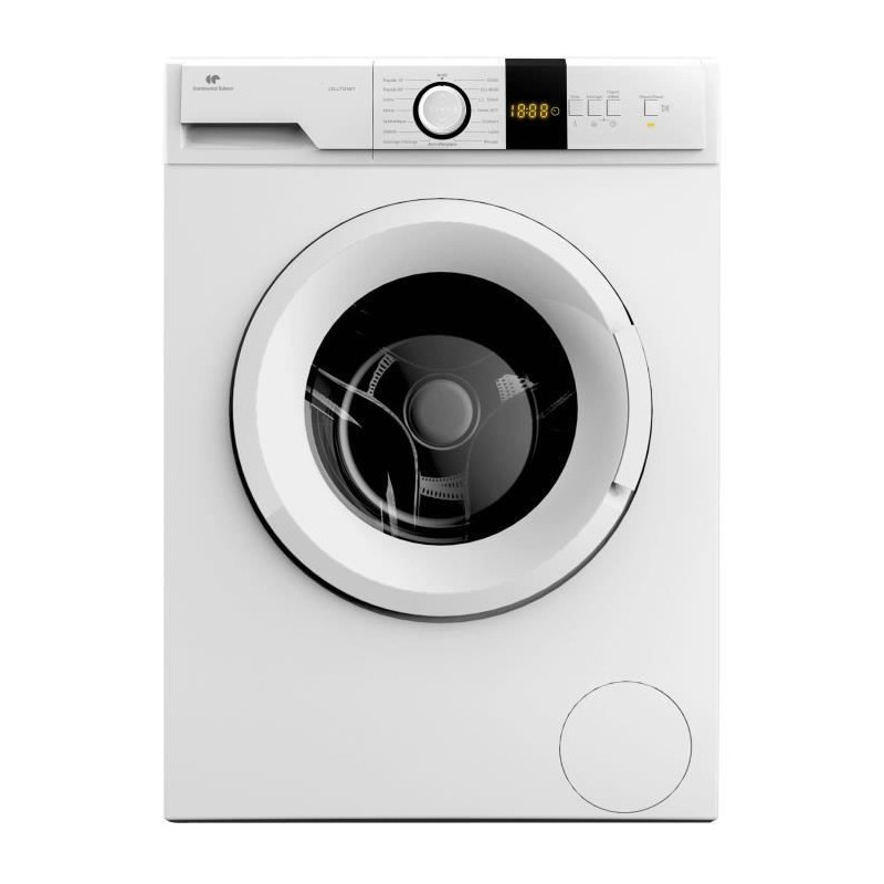 Lave-linge frontaux CONTINENTAL EDISON, CELL712IW1