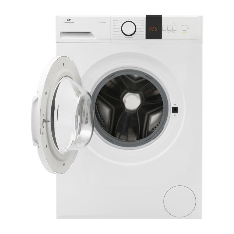 Lave-linge frontaux CONTINENTAL EDISON, CELL712IW1