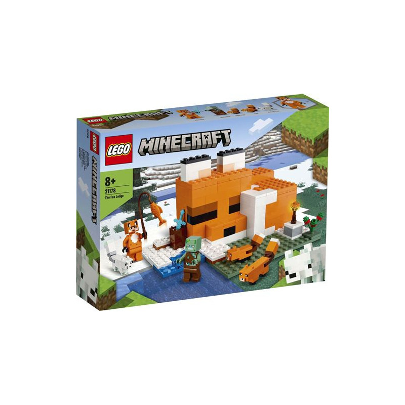 LEGO® Minecraft 21178 Le refuge renard