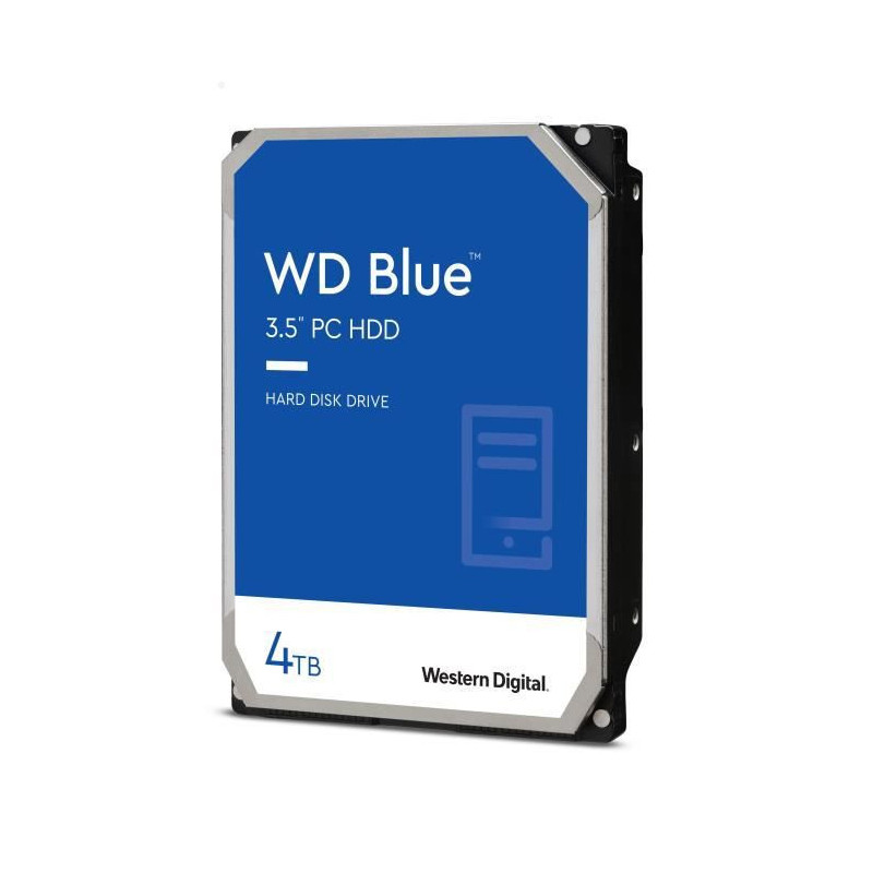 WD BlueTM - Disque dur Interne - 4To - 5400 tr/min - 3.5 WD40EZAZ