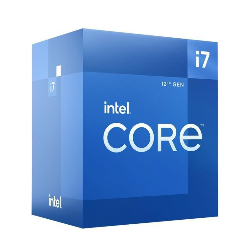 Processeur - INTEL - Core i7-12700 - 25M Cache, jusqua 4.90 GHz BX8071512700