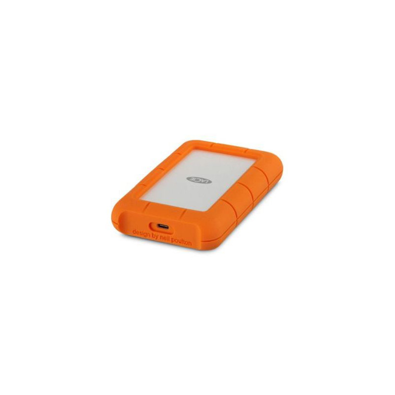 Disque dur portable LaCie Rugged 5 To USB C Orange