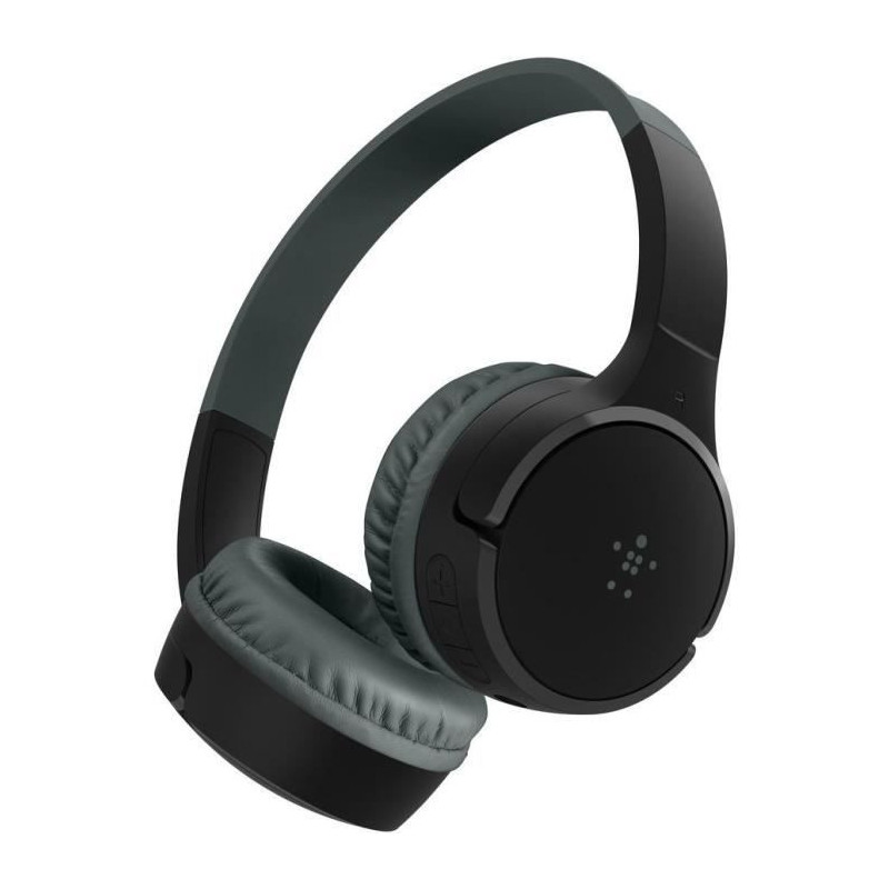 BELKIN SOUNDFORMTM Mini - Casque audio sans fil circum-aural pour enfants - Bluetooth - Noir
