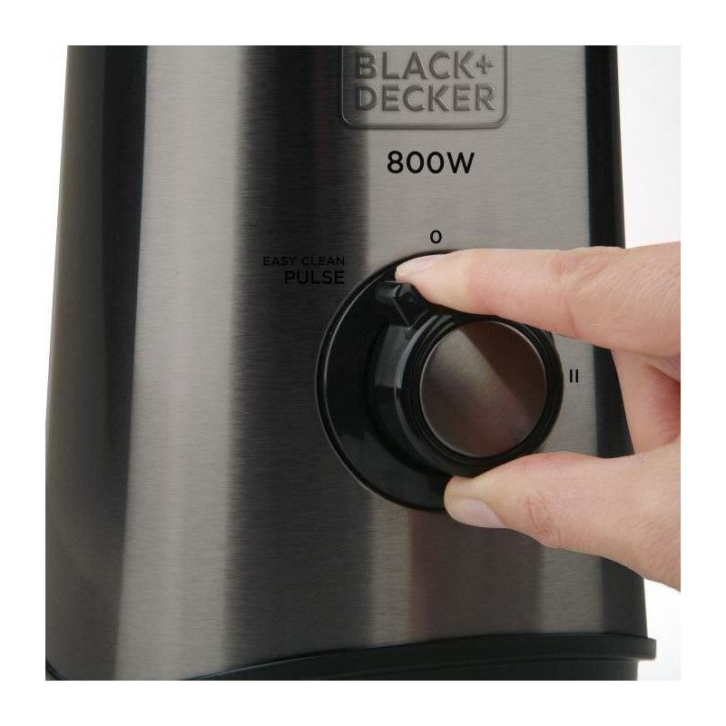 BLACK + DECKER BXJB800E Blender en verre 800 W - 1,5 l
