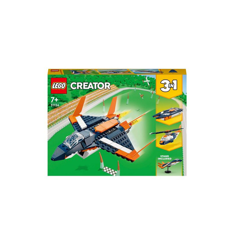 LEGO® Creator 31126 L’Avion Supersonique