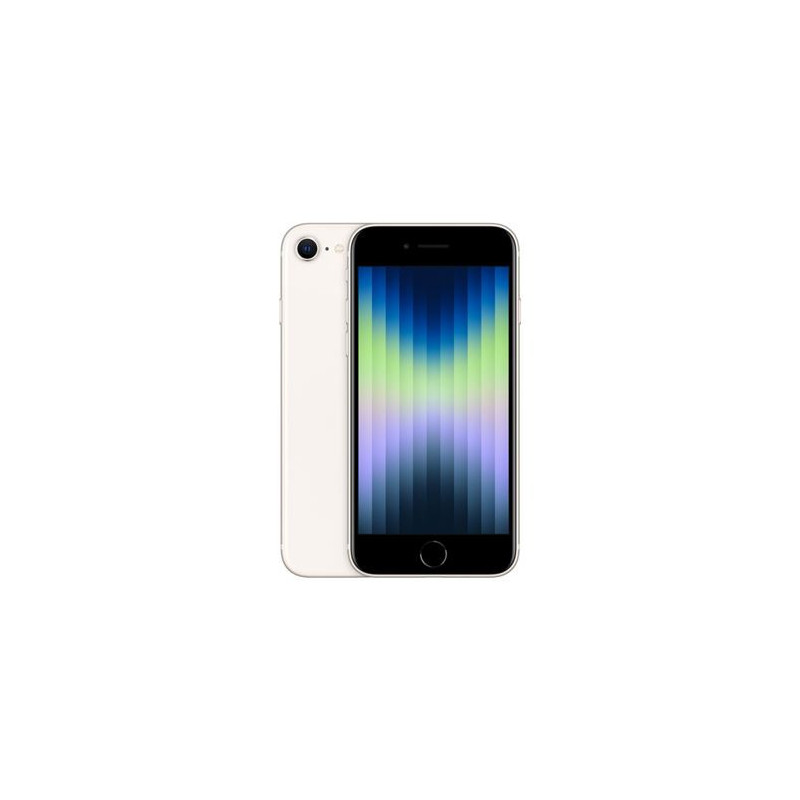 Apple iPhone SE 3ème génération 4,7" 5G 64 Go Double SIM Lumière stellaire
