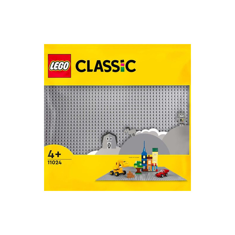 LEGO® Classic 11024 La plaque de construction Grise