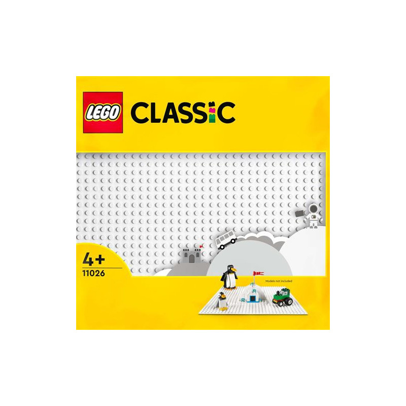 LEGO® Classic 11026 La plaque de construction Blanche
