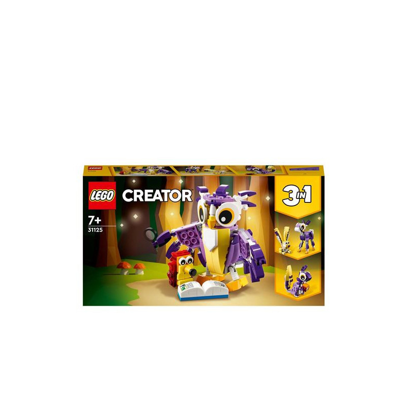 LEGO® Creator 31125 Fabuleuses Créatures de la Forêt