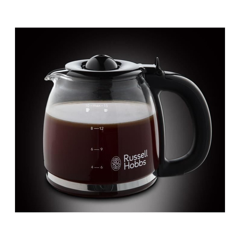 RUSSELL HOBBS 24030-56 - Cafetiere programmable Victory - 1100 W - Acier brillant