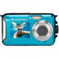 AGFA PHOTO Realishot WP8000 - Appareil Photo Numerique Etanche Video HD, Double ecran LCD, Zoom Digital 16x - Bleu
