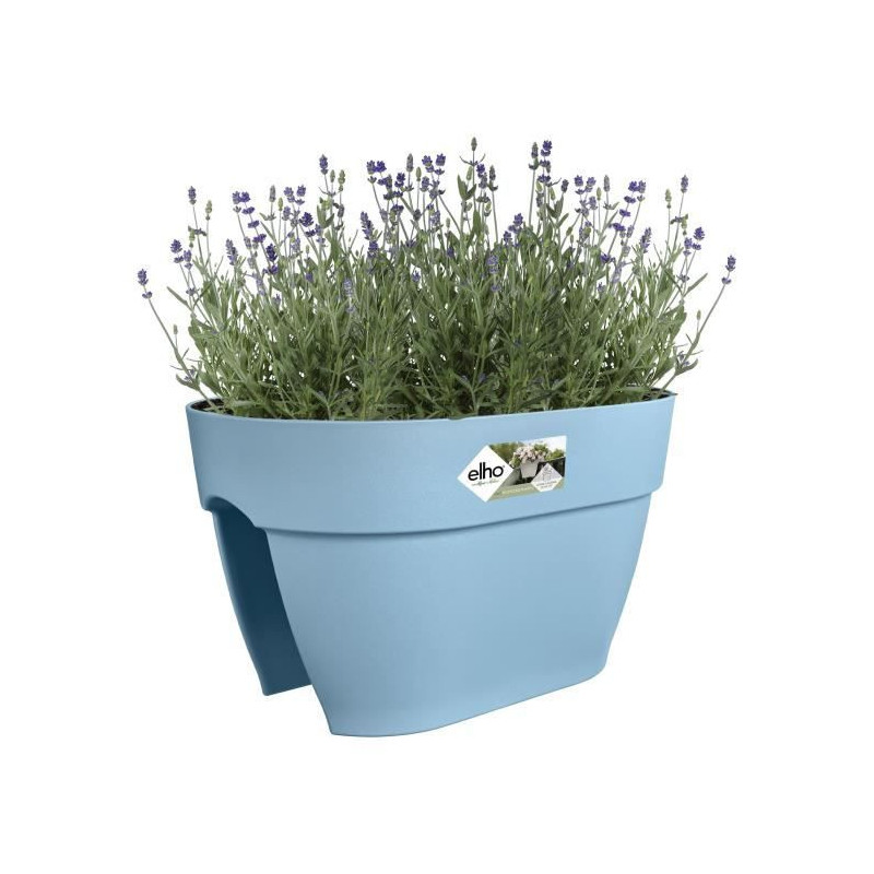 Elho pot de fleurs Vibia campana rond blanc - Pot pour l'extérieur