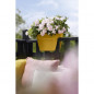 ELHO - Pot de fleurs -  Vibia Campana Flower Bridge 40 - Jaune Miel - Balcon exterieur - L 26 x W 39 x H 22 cm