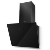 Hotte verticale inclinée TWEET 550mm verre noir - classe C - débit max FABER - 5476140