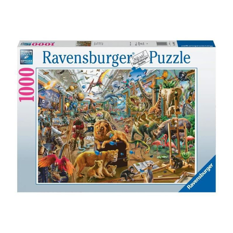 Ravensburger - Puzzle 1000 pieces - Le musee vivant