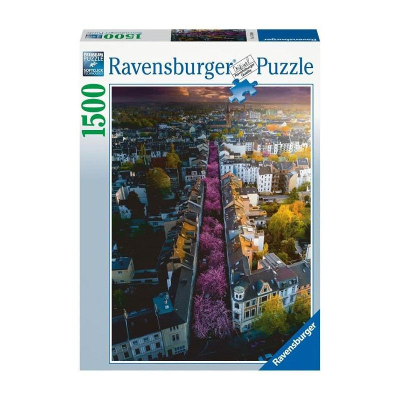 Ravensburger - Puzzle 1500 pieces - Bonn en fleurs