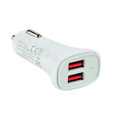 ERARD CHARGEUR 2 USB sur Allume-cigare - 2 x 5V2.4A (Smart Charge) ERARD - 8334