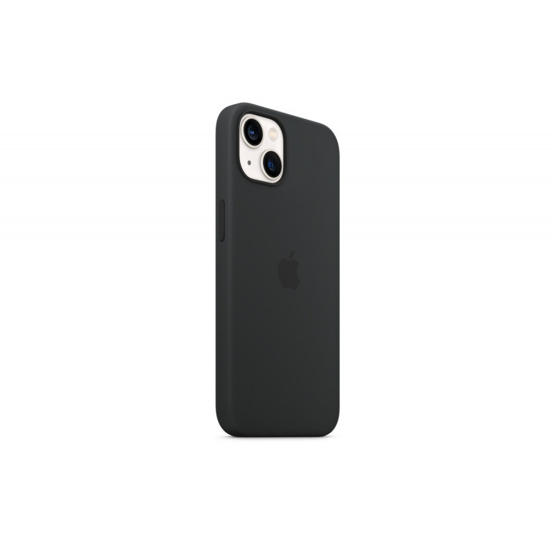 Coque en silicone Apple avec MagSafe pour iPhone 13 Minuit