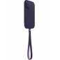 Housse en cuir avec MagSafe pour iPhone 12 Pro Max Violet profond