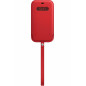 Housse en cuir Apple avec MagSafe pour iPhone 12 Pro Max (PRODUCT)RED