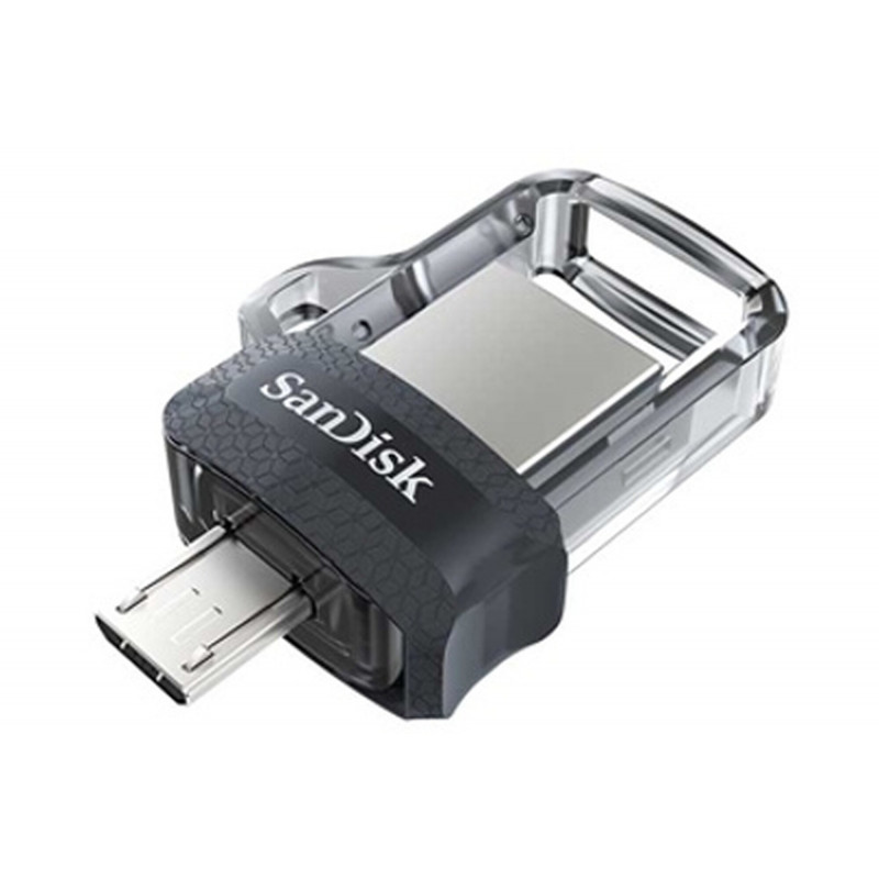 Clé Double Connectique USB 3.0 SanDisk Ultra Dual Drive m3.0 OTG 64 Go