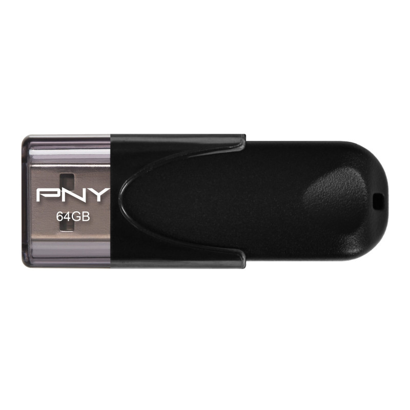 Clé USB 2.0 PNY Attaché 4 64 Go Noire