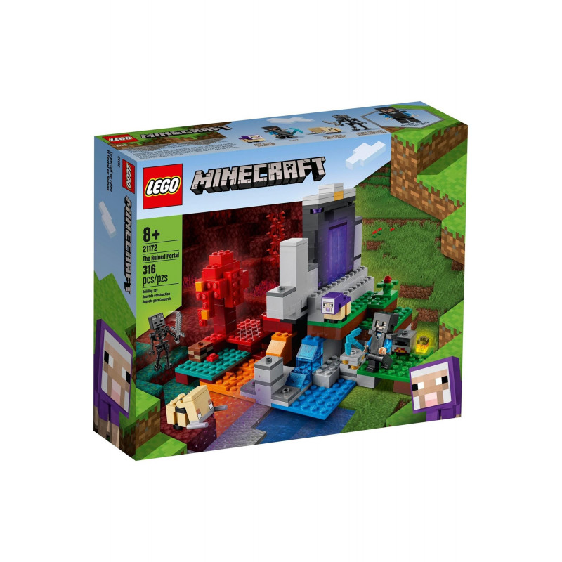 LEGO® Minecraft™ 21172 Le portail en ruine