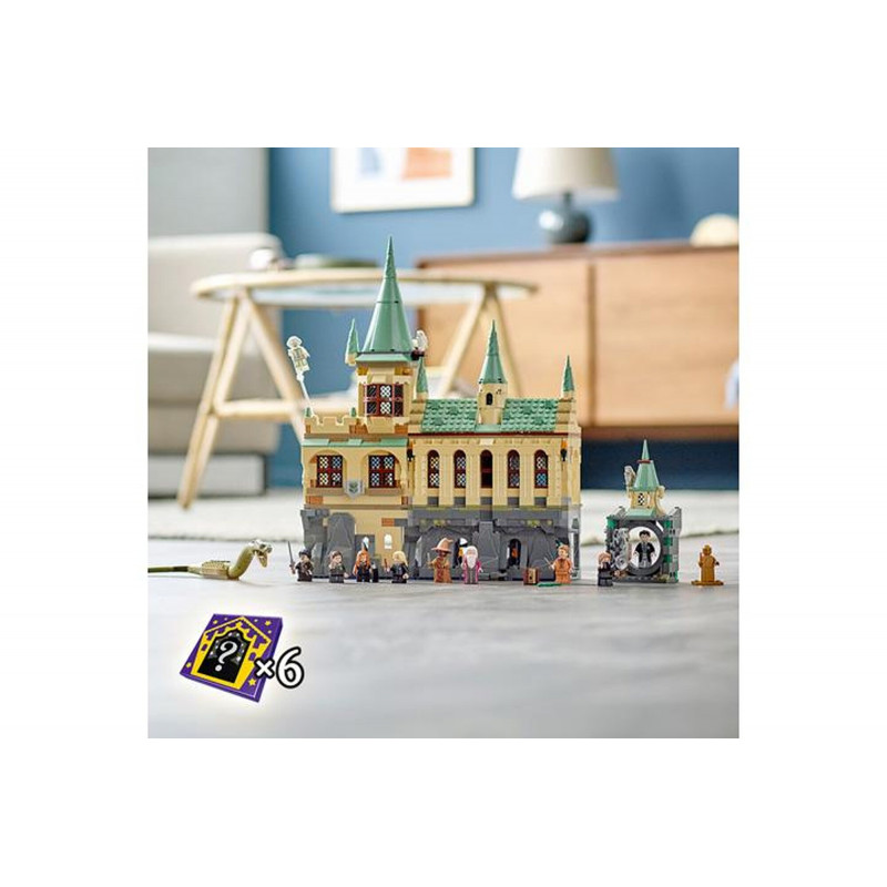 Lego 76389 harry potter™ la chambre des secrets de poudlard jouet