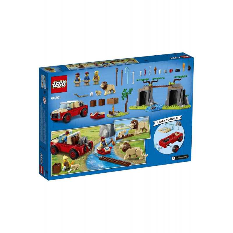 60301 - LEGO® City - Le tout-terrain de sauvetage des animaux